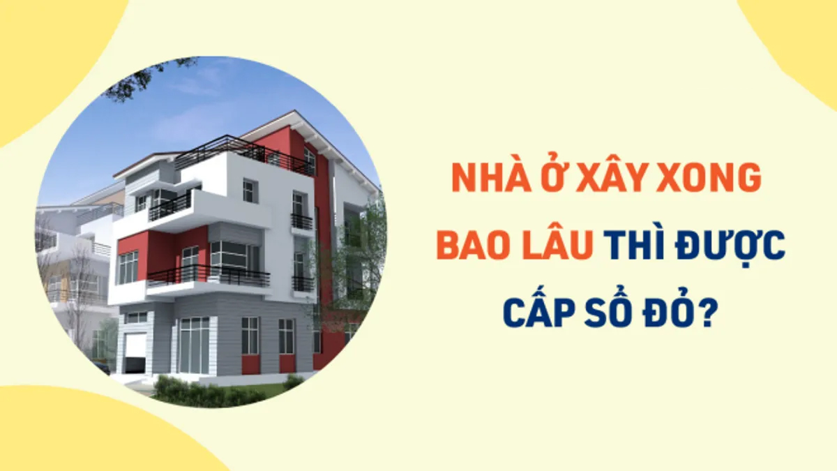 Nhà ở xã hội mua bao lâu được cấp sổ đỏ